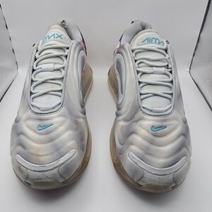 Nike Air Max Men's Shoes - White and Blue